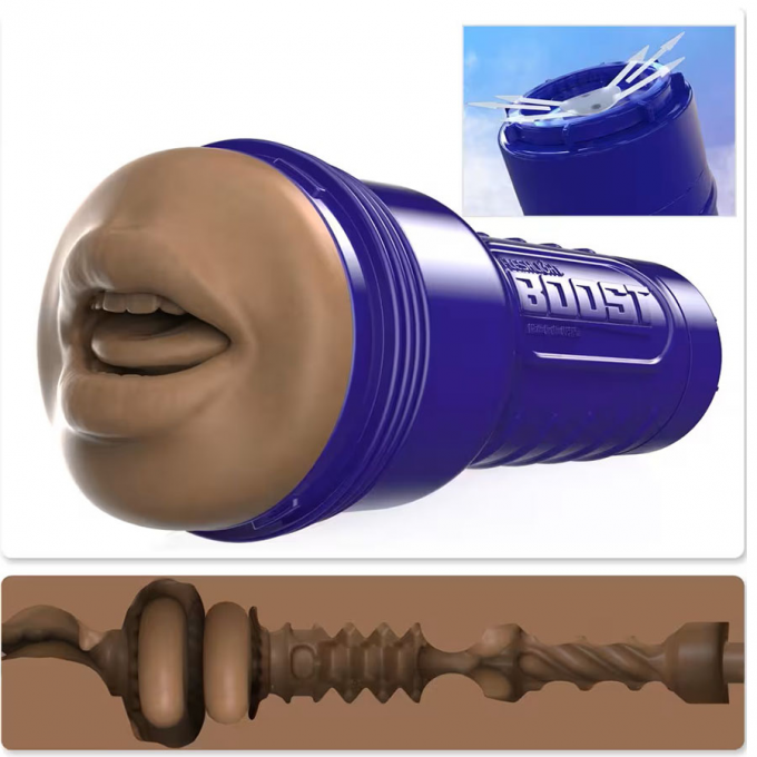 Мастурбатор FLESHLIGHT BOOST BLOW рот 810476011383 Мастурбатор FLESHLIGHT BOOST BLOW рот 810476011383